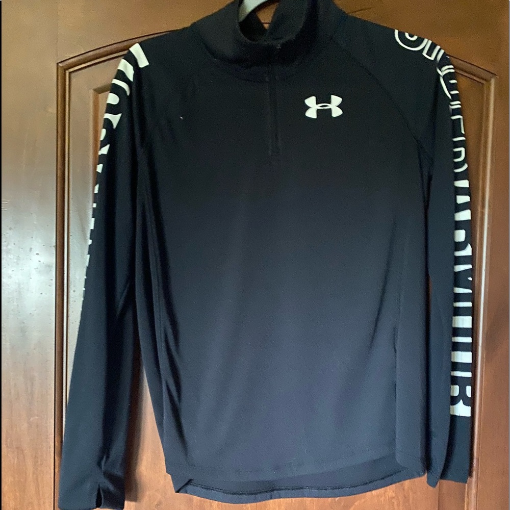 Girls under armour 1/4 zip